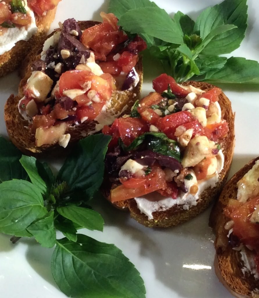 Fresh Tomato Bruschetta