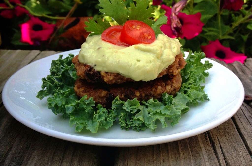 Millet and Black Bean Burger