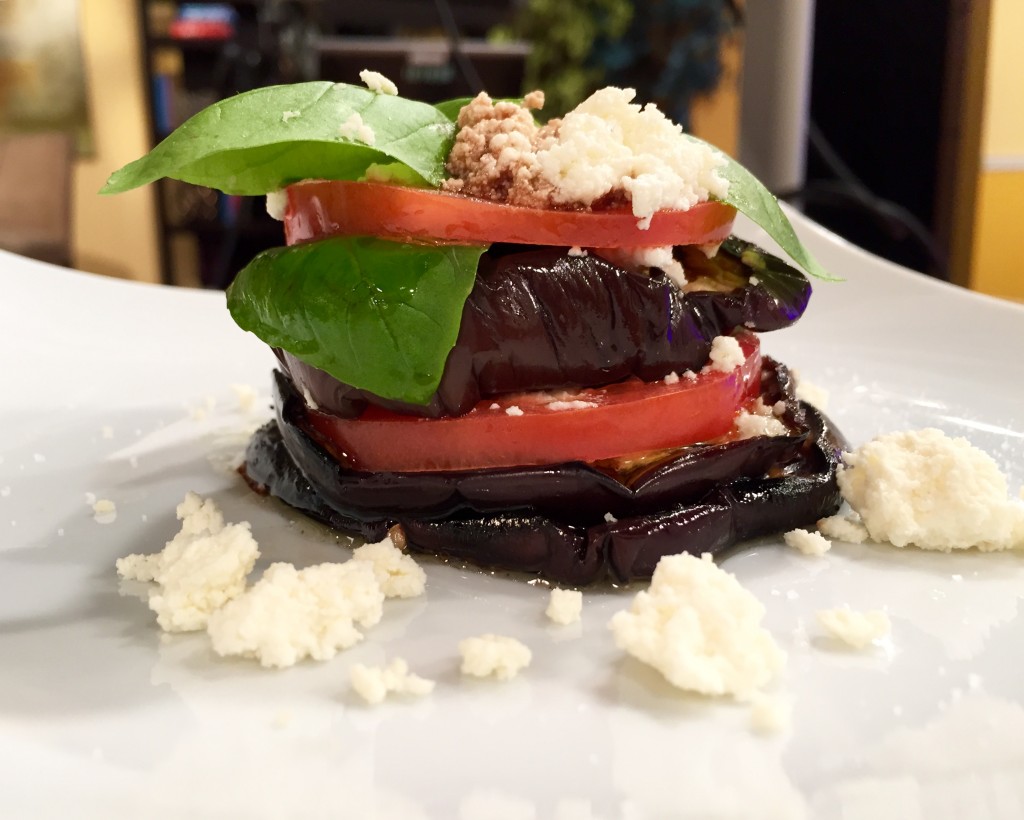 Eggplant Napolean